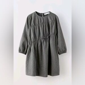 Zara gray  Pinstripe dress size 13-14